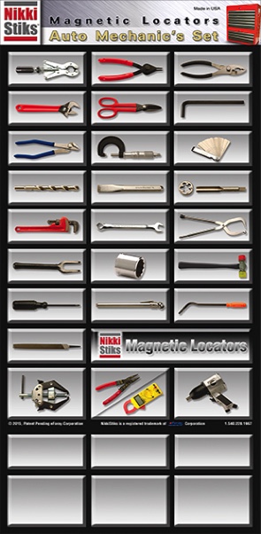 Tool Organization Labels - NikkiStiks - Find Your Tools Fast!
